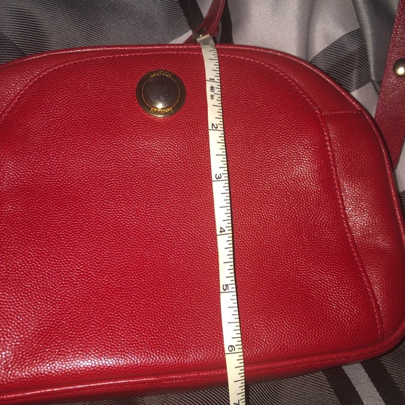 Lanvin Paris red sling/shoulder bag - Picture 14 of 15